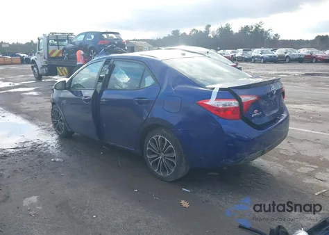 2016 Toyota Corolla S Plus from USA, damaged, VIN 2T1BURHE3GC633903